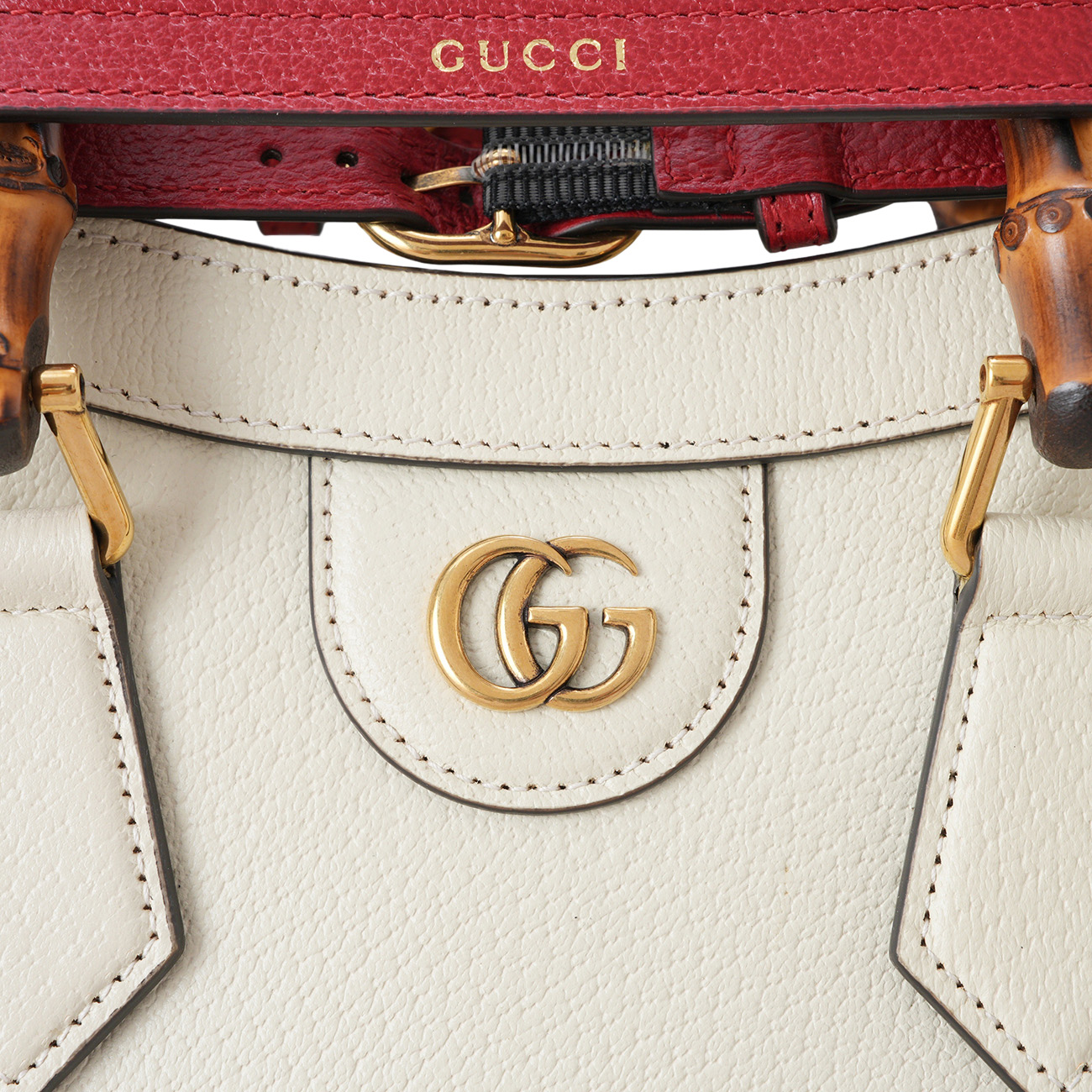 GUCCI(USED)구찌 702721 다이애나 스몰 토트백
