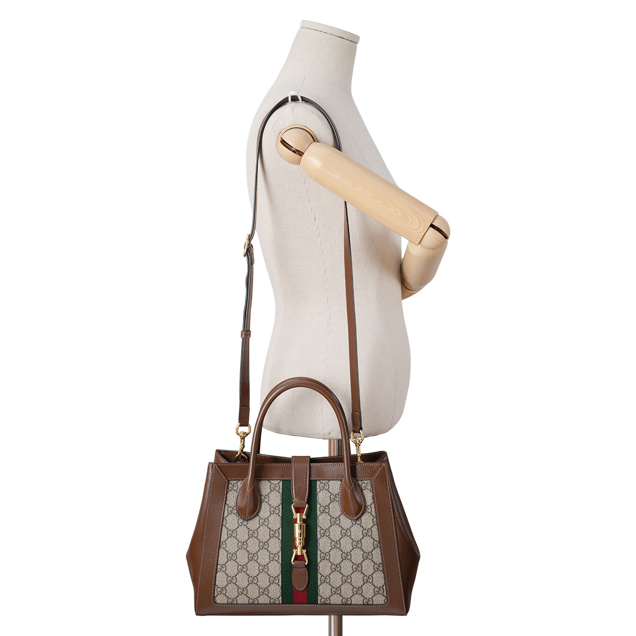 GUCCI(USED)구찌 649016 재키 1961 미디엄 토트백