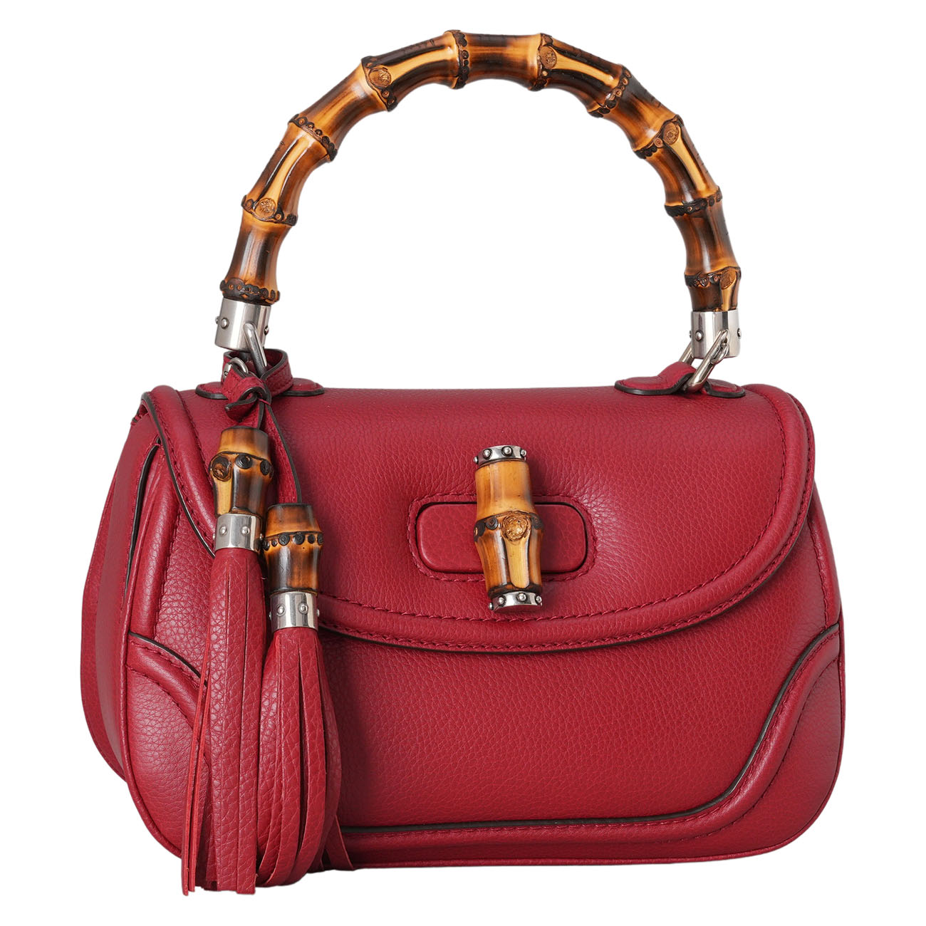 GUCCI(USED)구찌 269768 뱀부 탑 핸들백