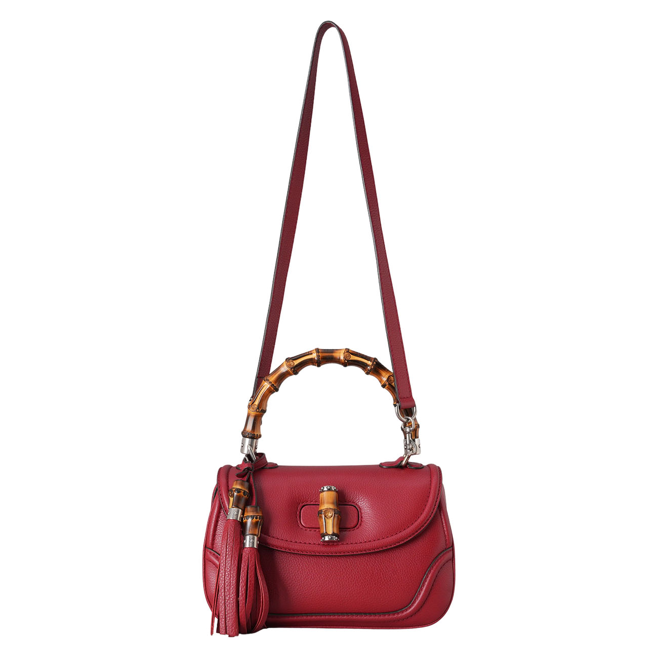 GUCCI(USED)구찌 269768 뱀부 탑 핸들백