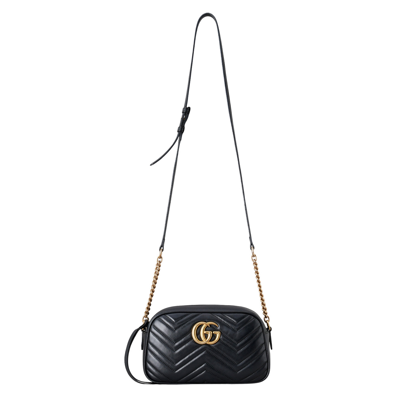 GUCCI(USED)구찌 447632 GG마몽 마틀라세 카메라백