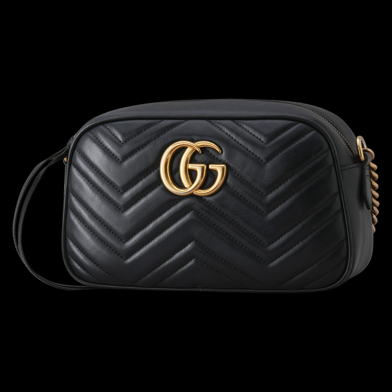 GUCCI(USED)구찌 447632 GG마몽 마틀라세 카메라백
