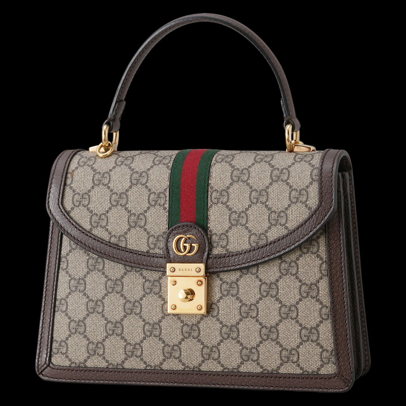 GUCCI(USED)구찌 651055 GG수프림 오피디아 탑핸드 숄더백