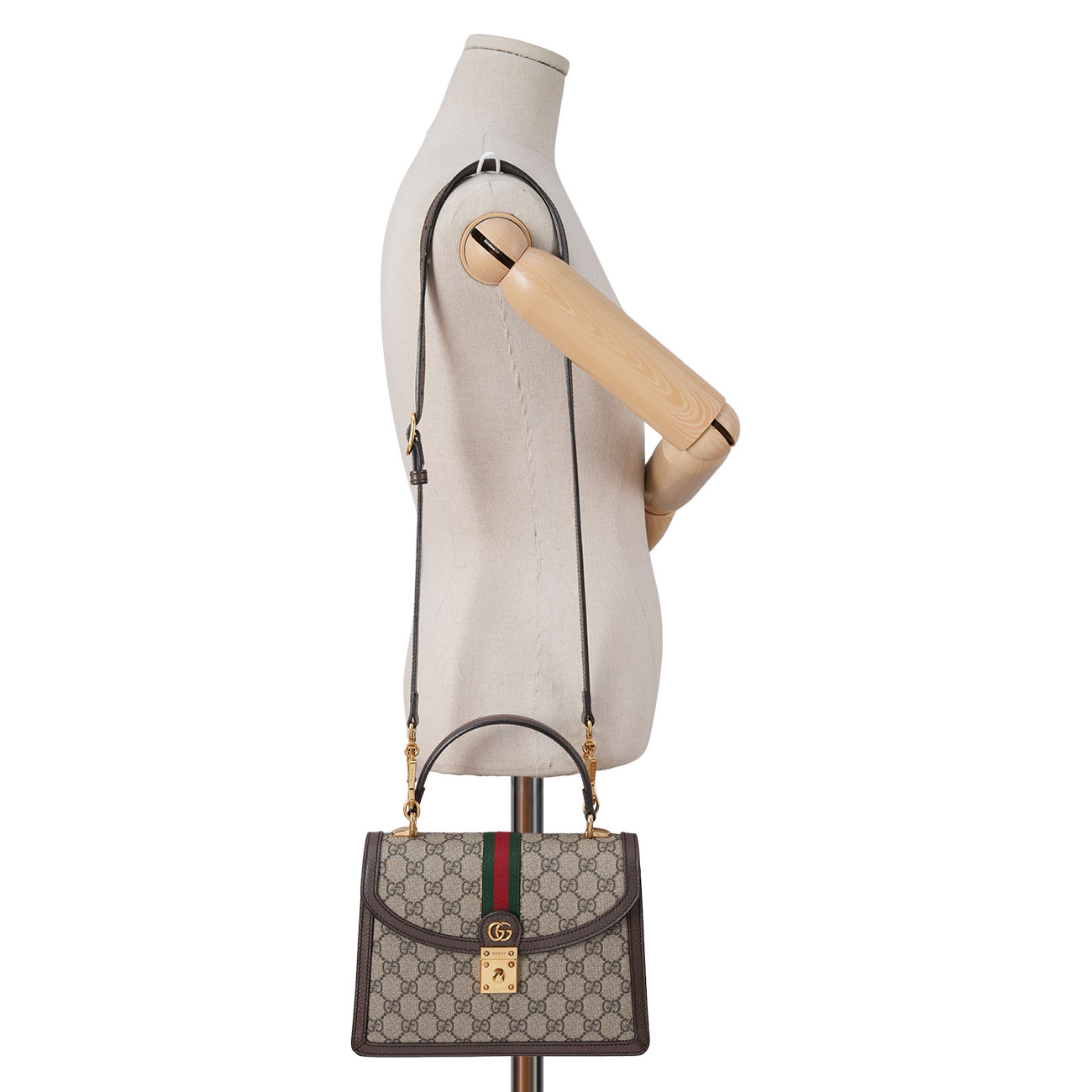 GUCCI(USED)구찌 651055 GG수프림 오피디아 탑핸드 숄더백