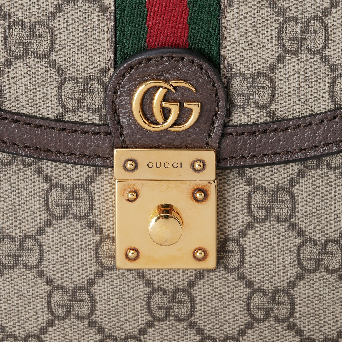 GUCCI(USED)구찌 651055 GG수프림 오피디아 탑핸드 숄더백