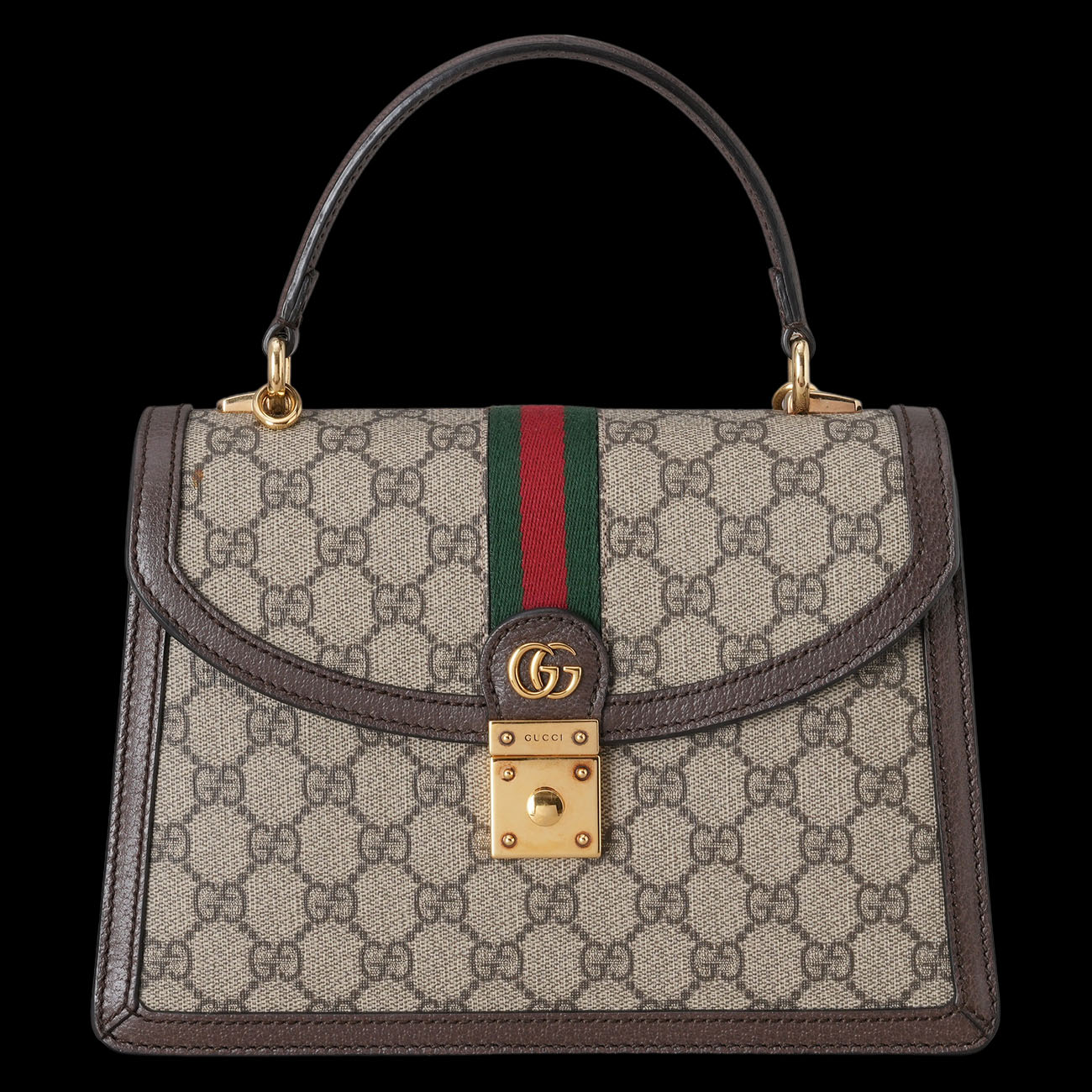 GUCCI(USED)구찌 651055 GG수프림 오피디아 탑핸드 숄더백