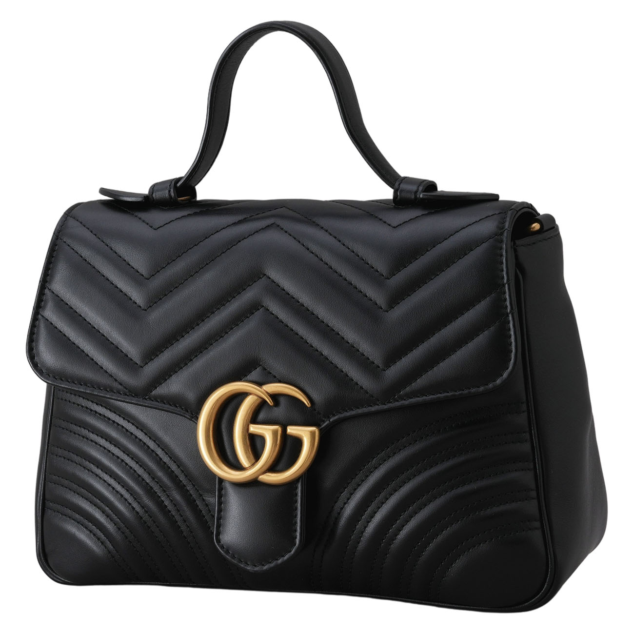 GUCCI(USED)구찌 498110 GG마몽 탑핸들 체인 숄더백