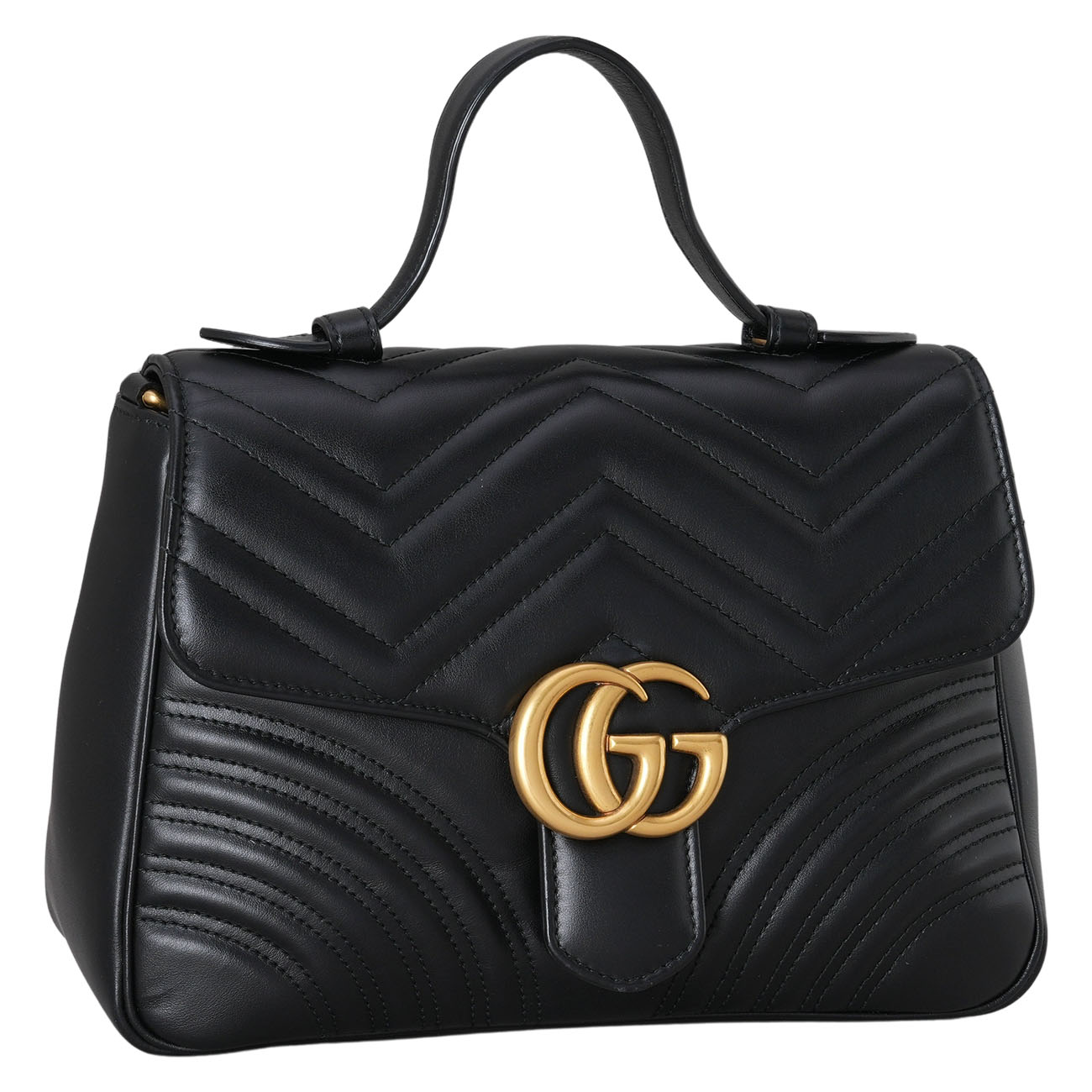 GUCCI(USED)구찌 498110 GG마몽 탑핸들 체인 숄더백