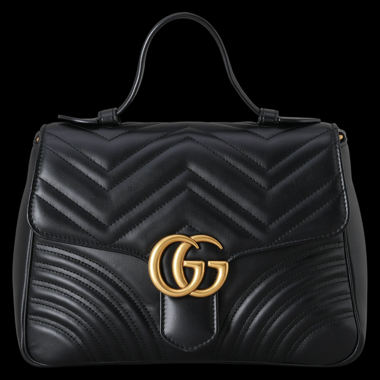 GUCCI(USED)구찌 498110 GG마몽 탑핸들 체인 숄더백