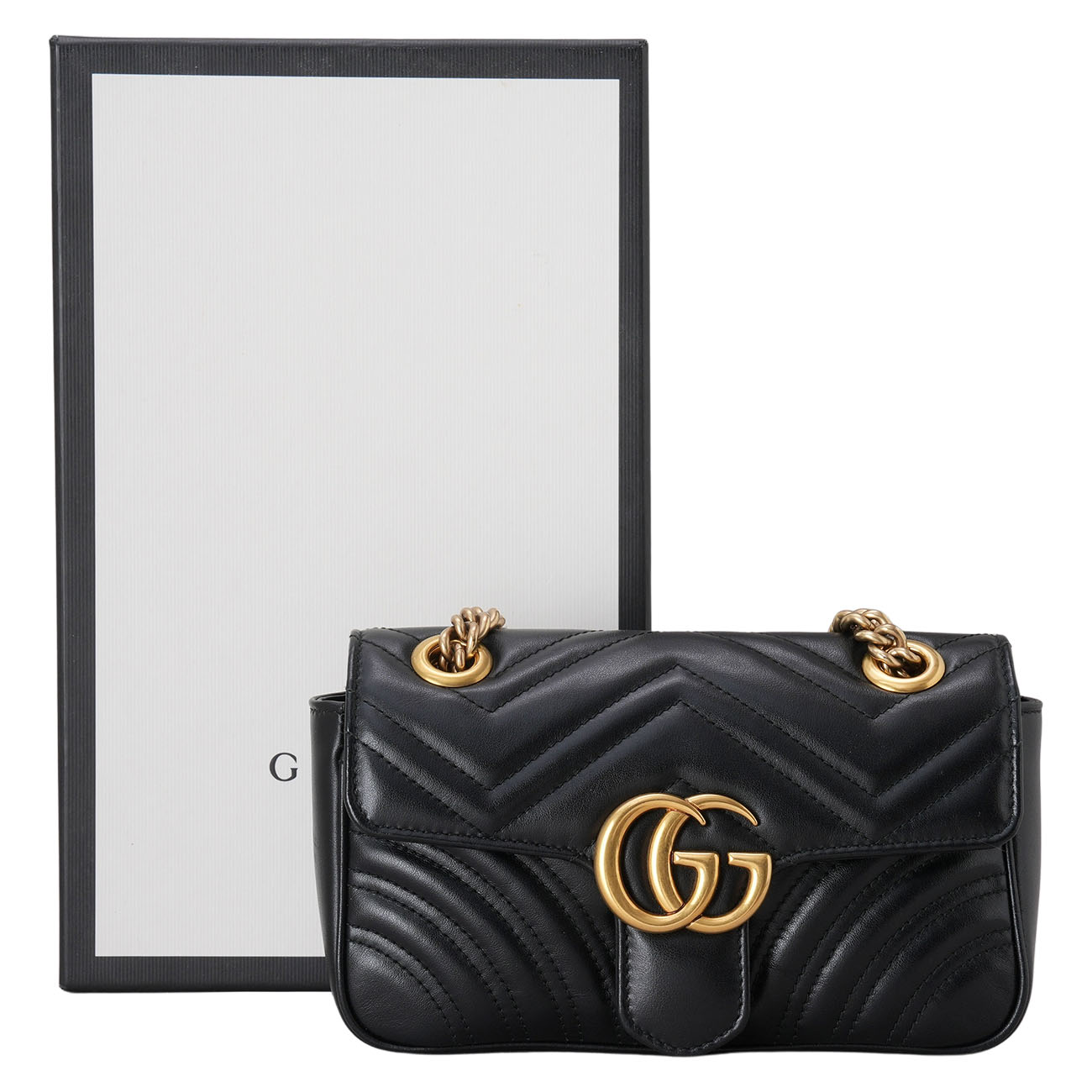 GUCCI(USED)구찌 446744 GG마몽 마틀라세 미니 체인 숄더백