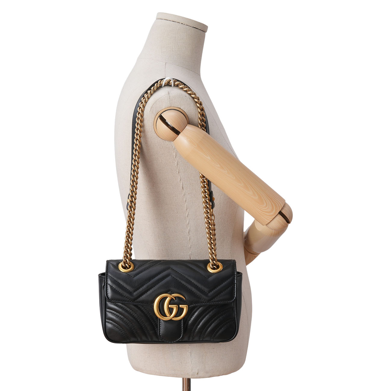 GUCCI(USED)구찌 446744 GG마몽 마틀라세 미니 체인 숄더백