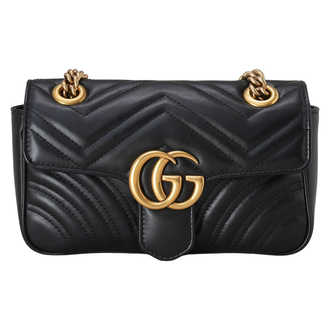 GUCCI(USED)구찌 446744 GG마몽 마틀라세 미니 체인 숄더백
