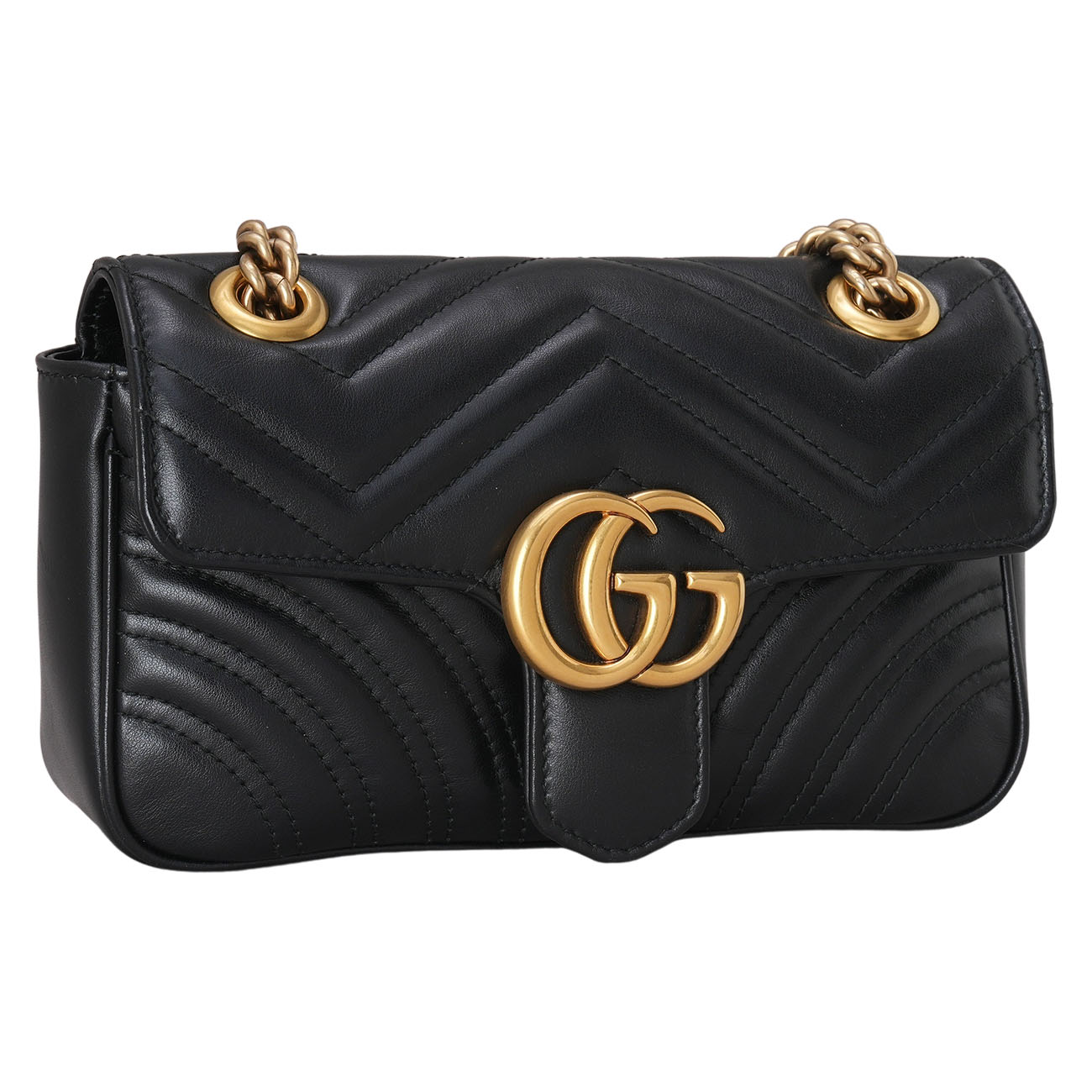 GUCCI(USED)구찌 446744 GG마몽 마틀라세 미니 체인 숄더백
