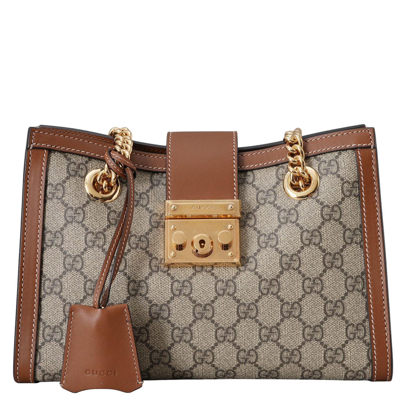GUCCI(USED)구찌 498156 패드락 체인 숄더백