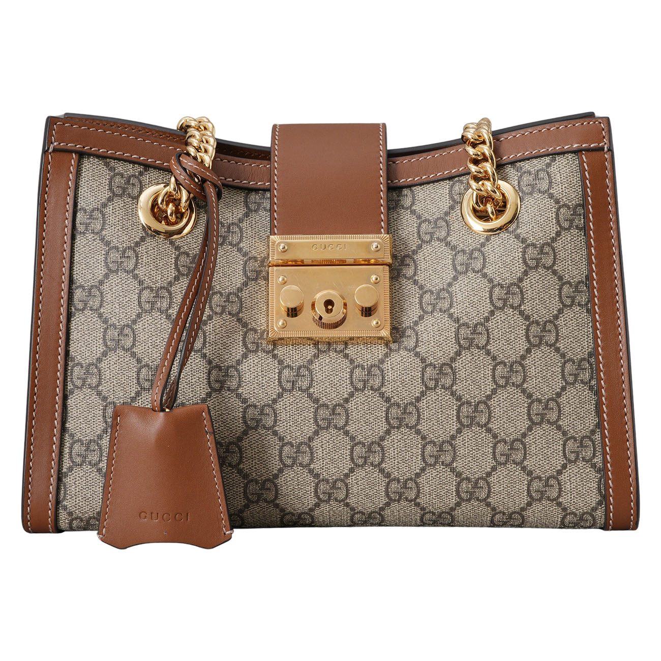 GUCCI(USED)구찌 498156 패드락 체인 숄더백