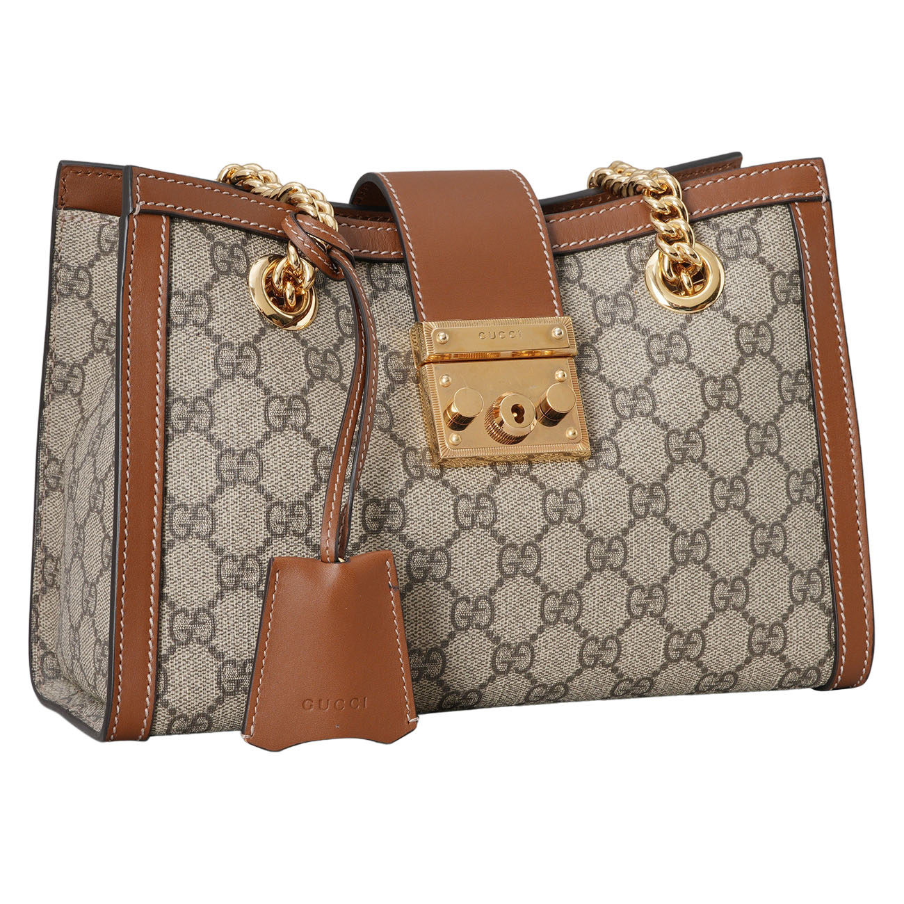 GUCCI(USED)구찌 498156 패드락 체인 숄더백