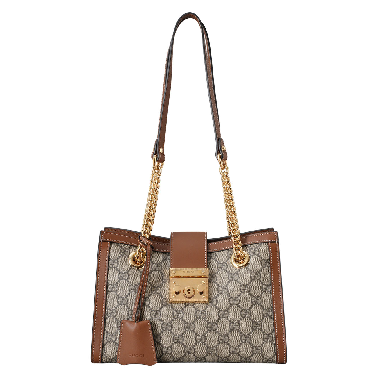 GUCCI(USED)구찌 498156 패드락 체인 숄더백