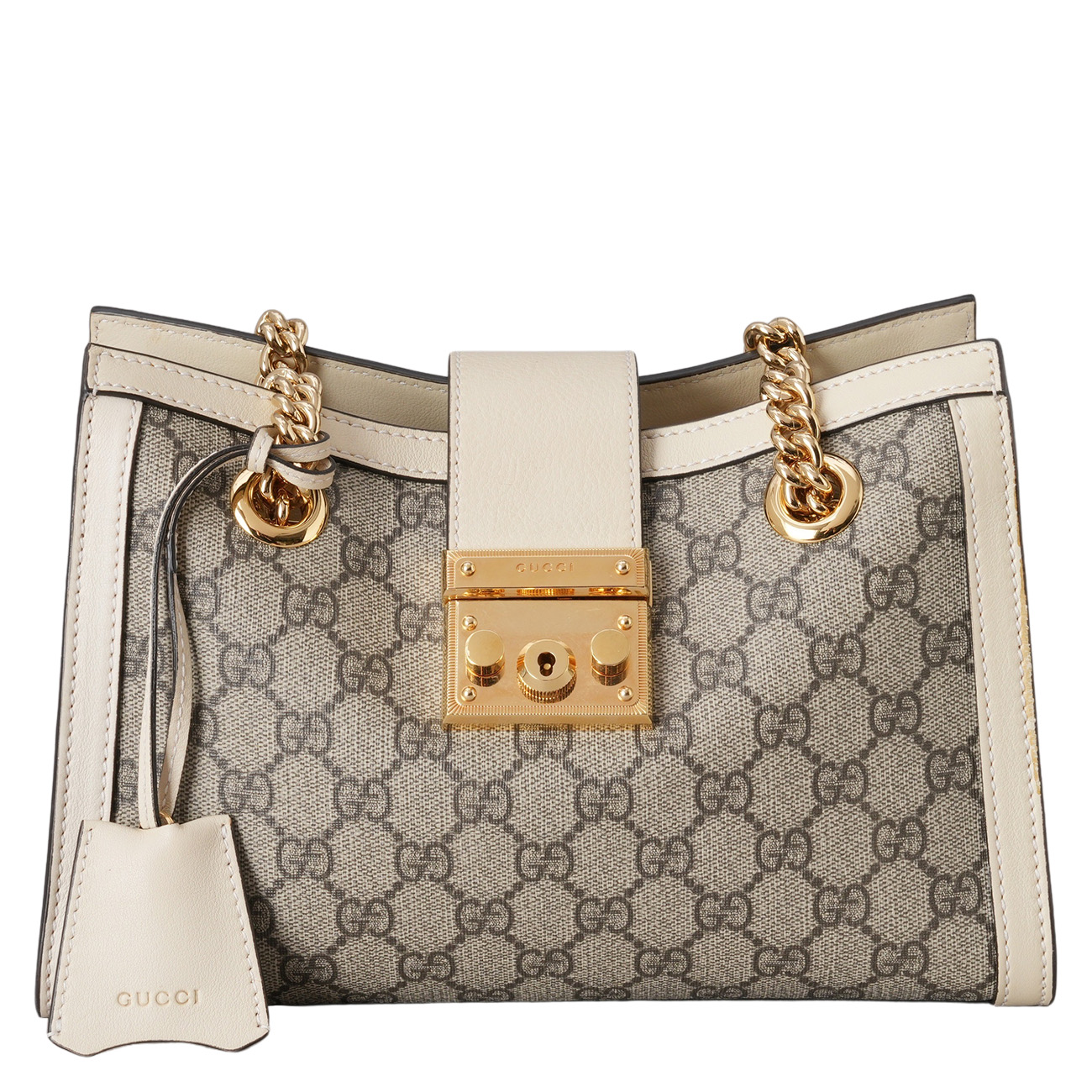 GUCCI(USED)구찌 498156 패드락 체인 숄더백