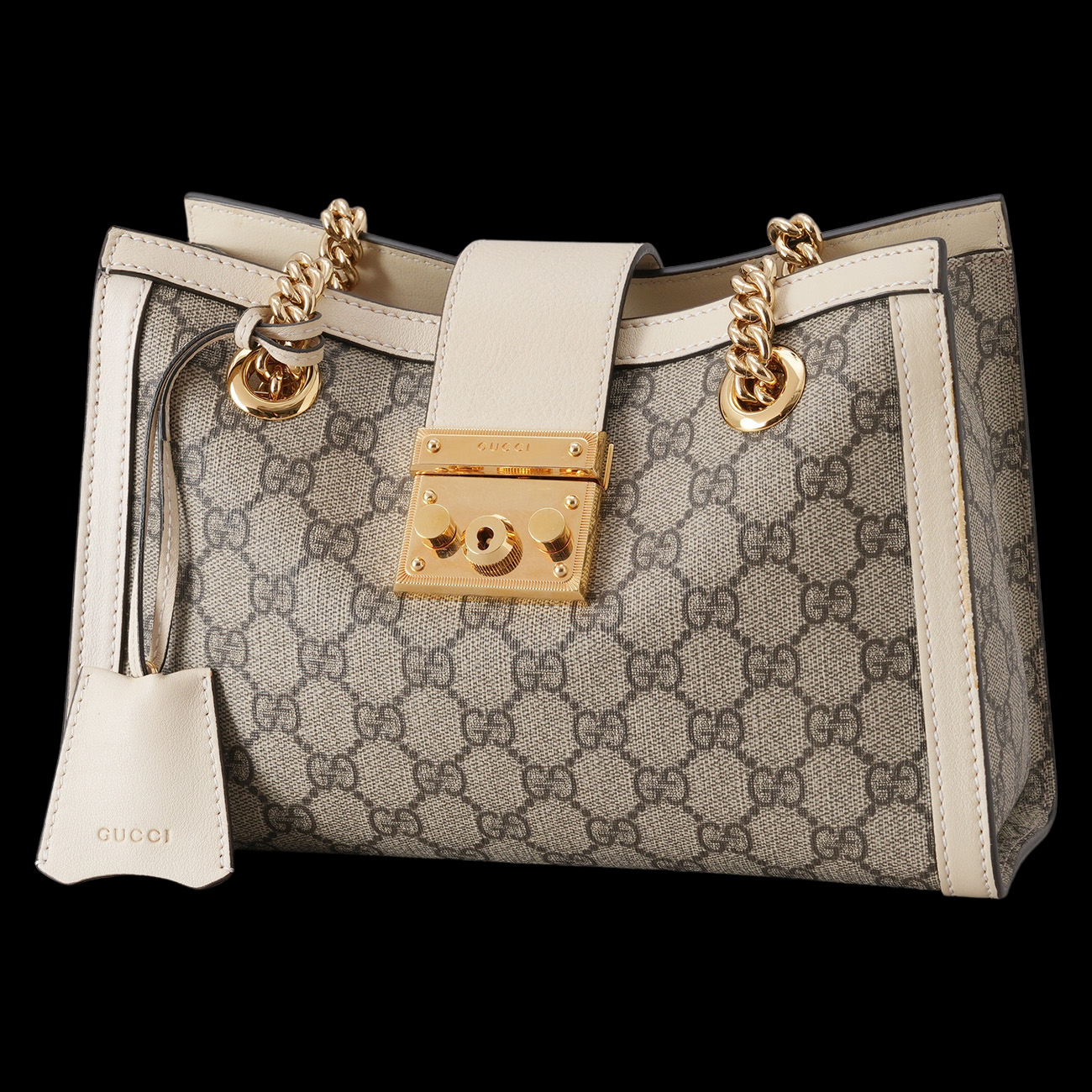 GUCCI(USED)구찌 498156 패드락 체인 숄더백