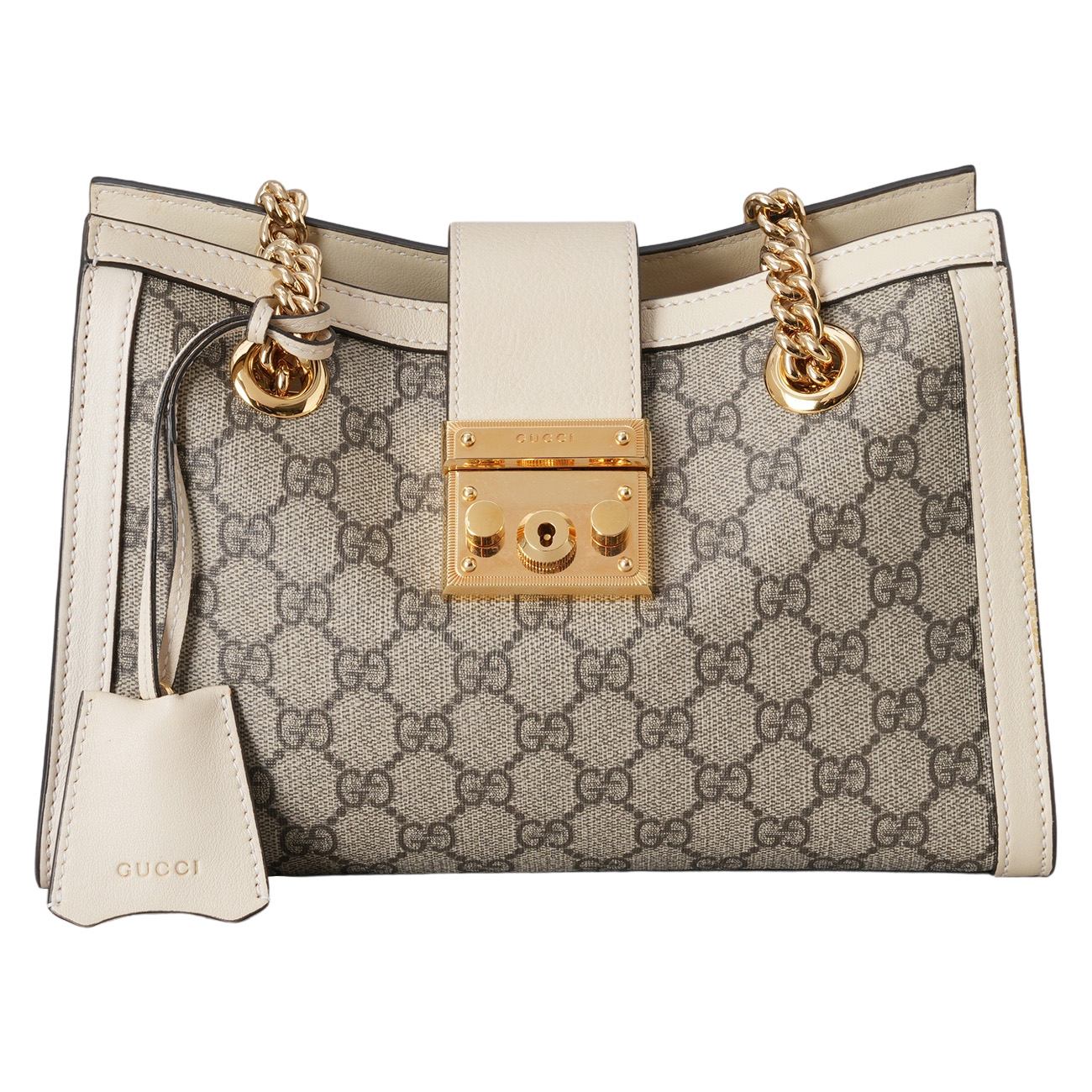 GUCCI(USED)구찌 498156 패드락 체인 숄더백