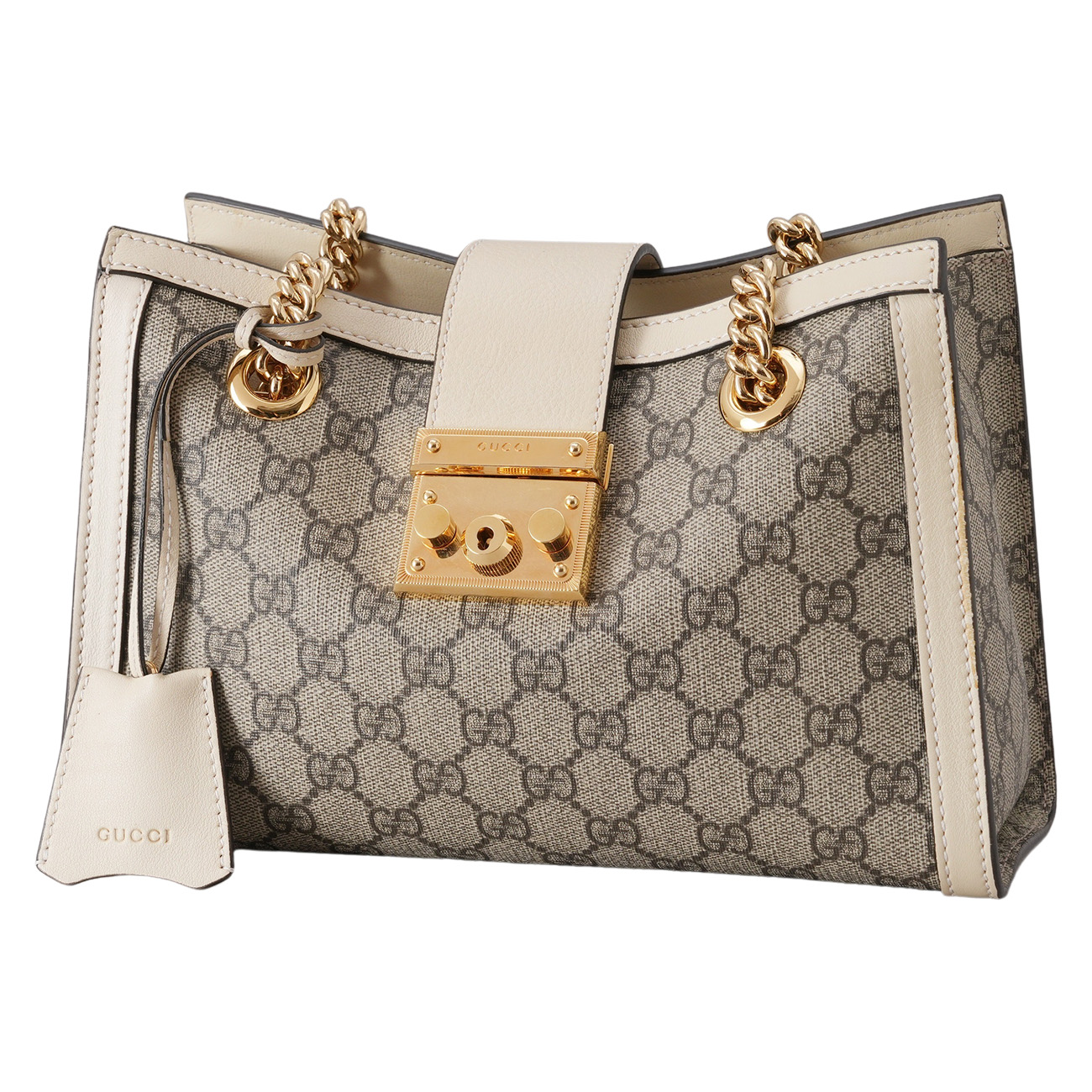 GUCCI(USED)구찌 498156 패드락 체인 숄더백