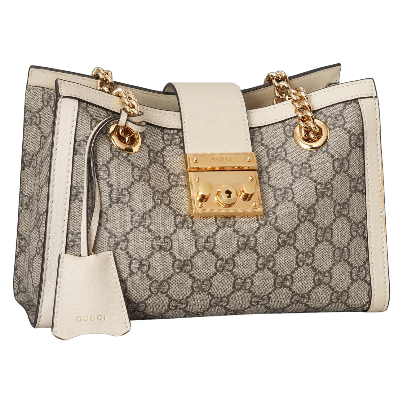 GUCCI(USED)구찌 498156 패드락 체인 숄더백