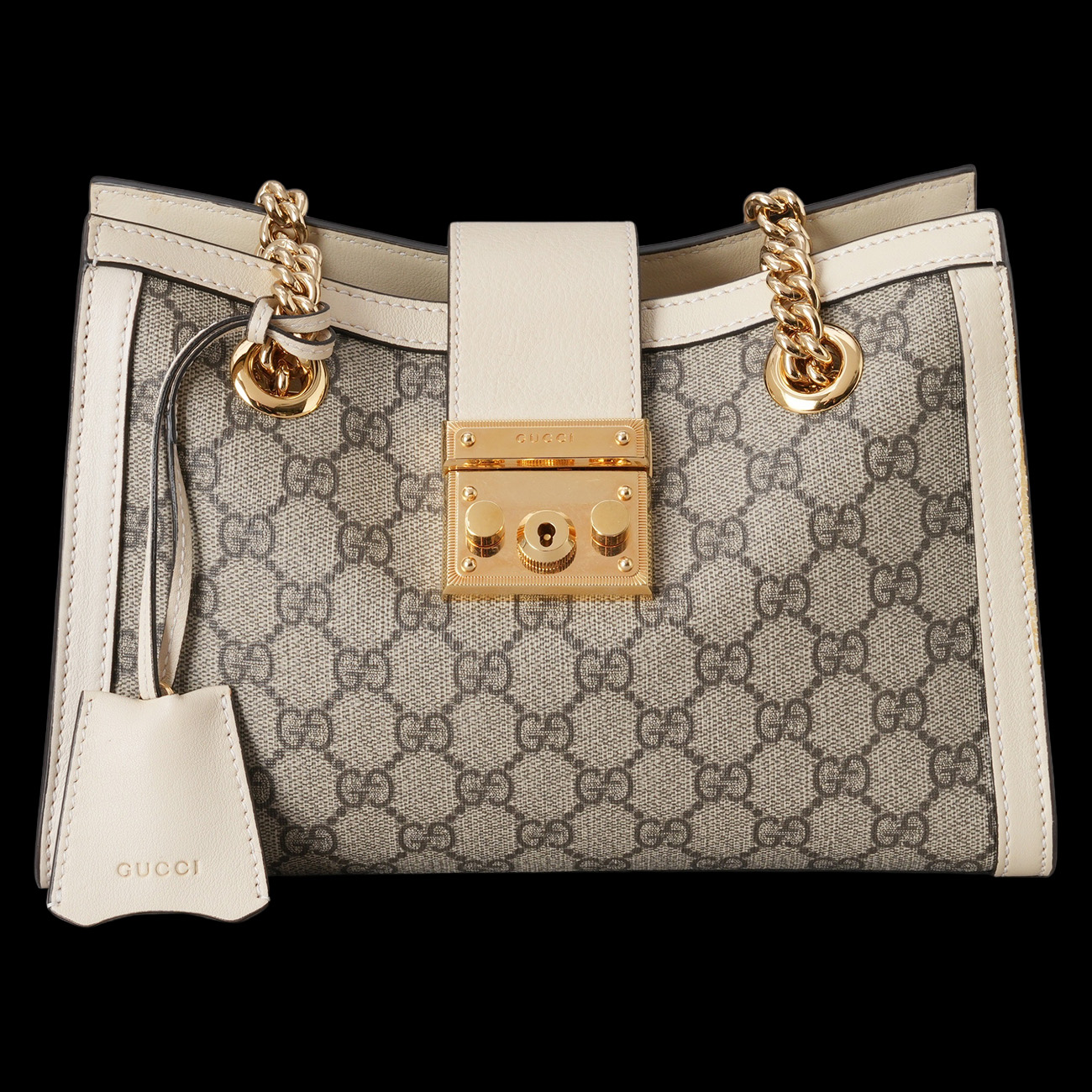 GUCCI(USED)구찌 498156 패드락 체인 숄더백