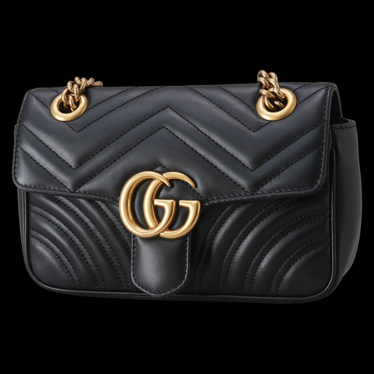 GUCCI(USED)구찌 446744 GG 마몽 마틀라세 미니백