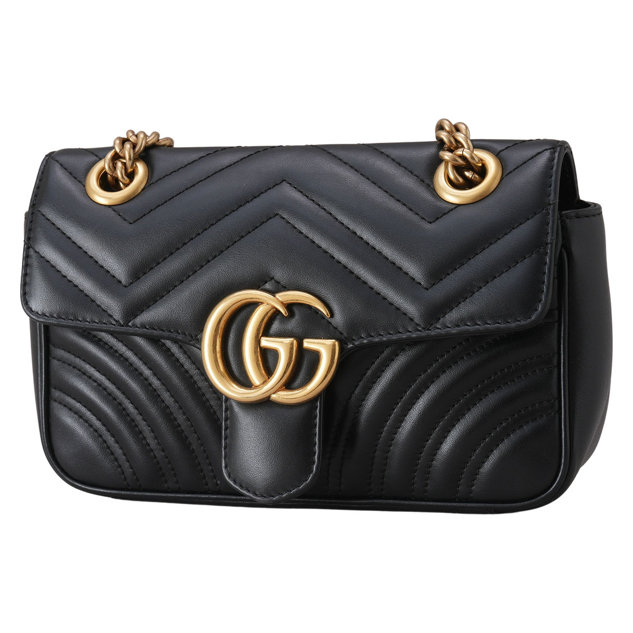 GUCCI(USED)구찌 446744 GG 마몽 마틀라세 미니백