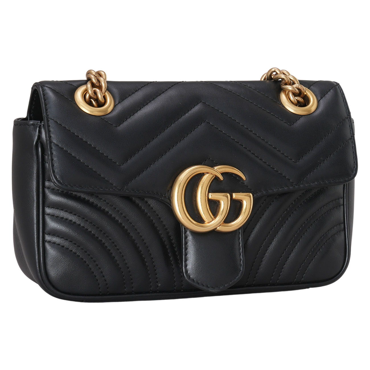GUCCI(USED)구찌 446744 GG 마몽 마틀라세 미니백