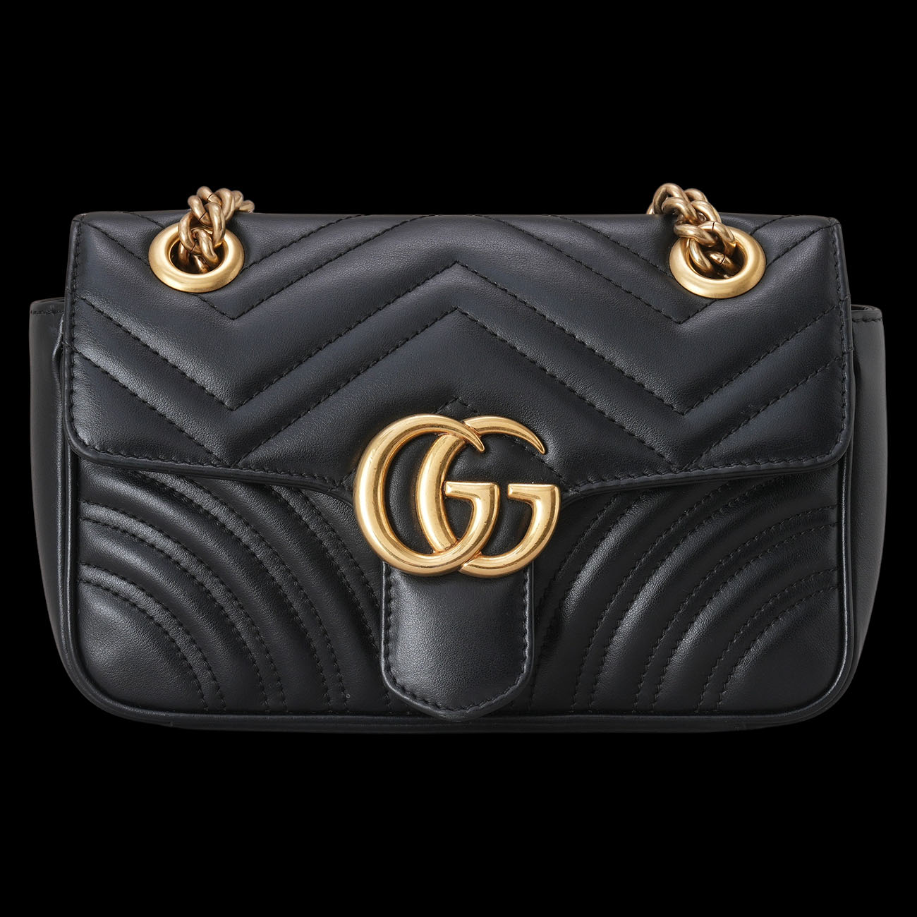 GUCCI(USED)구찌 446744 GG 마몽 마틀라세 미니백