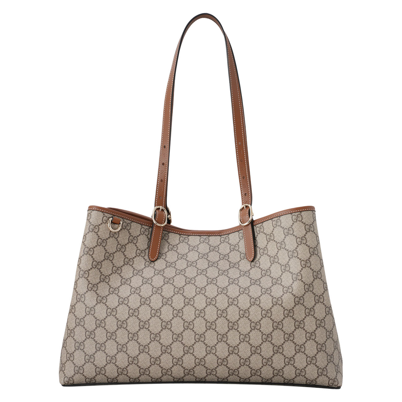 GUCCI(USED)구찌 815213 gg 엠블럼 미디엄 토트백