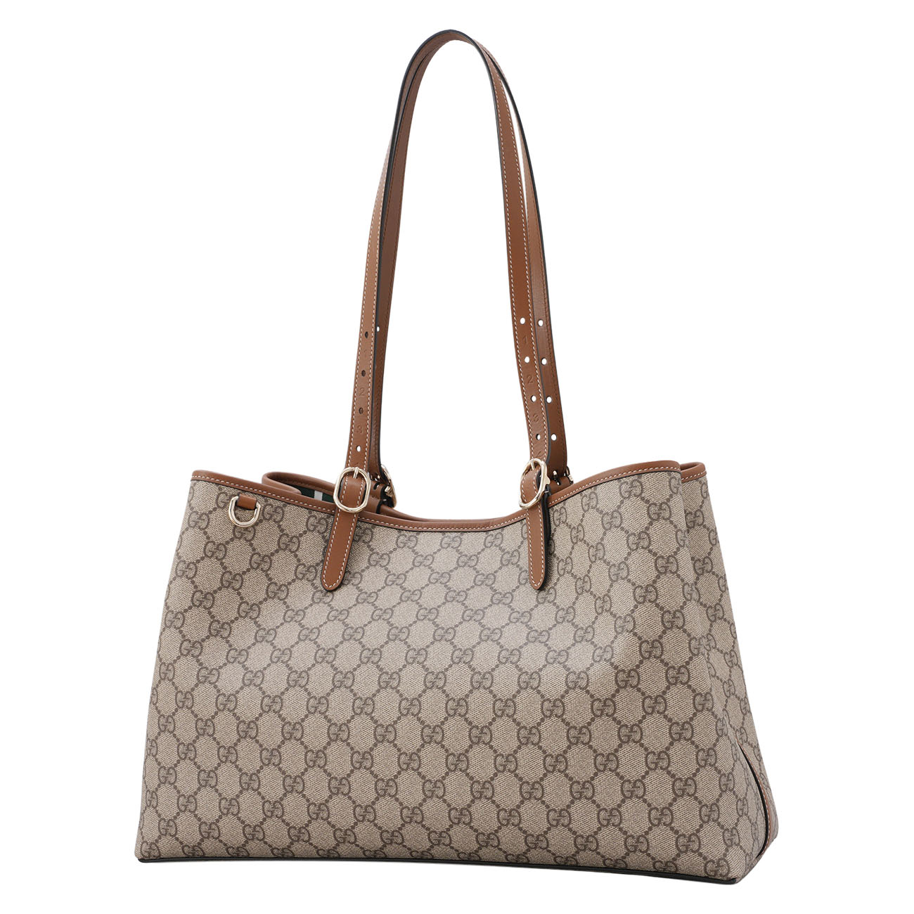 GUCCI(USED)구찌 815213 gg 엠블럼 미디엄 토트백