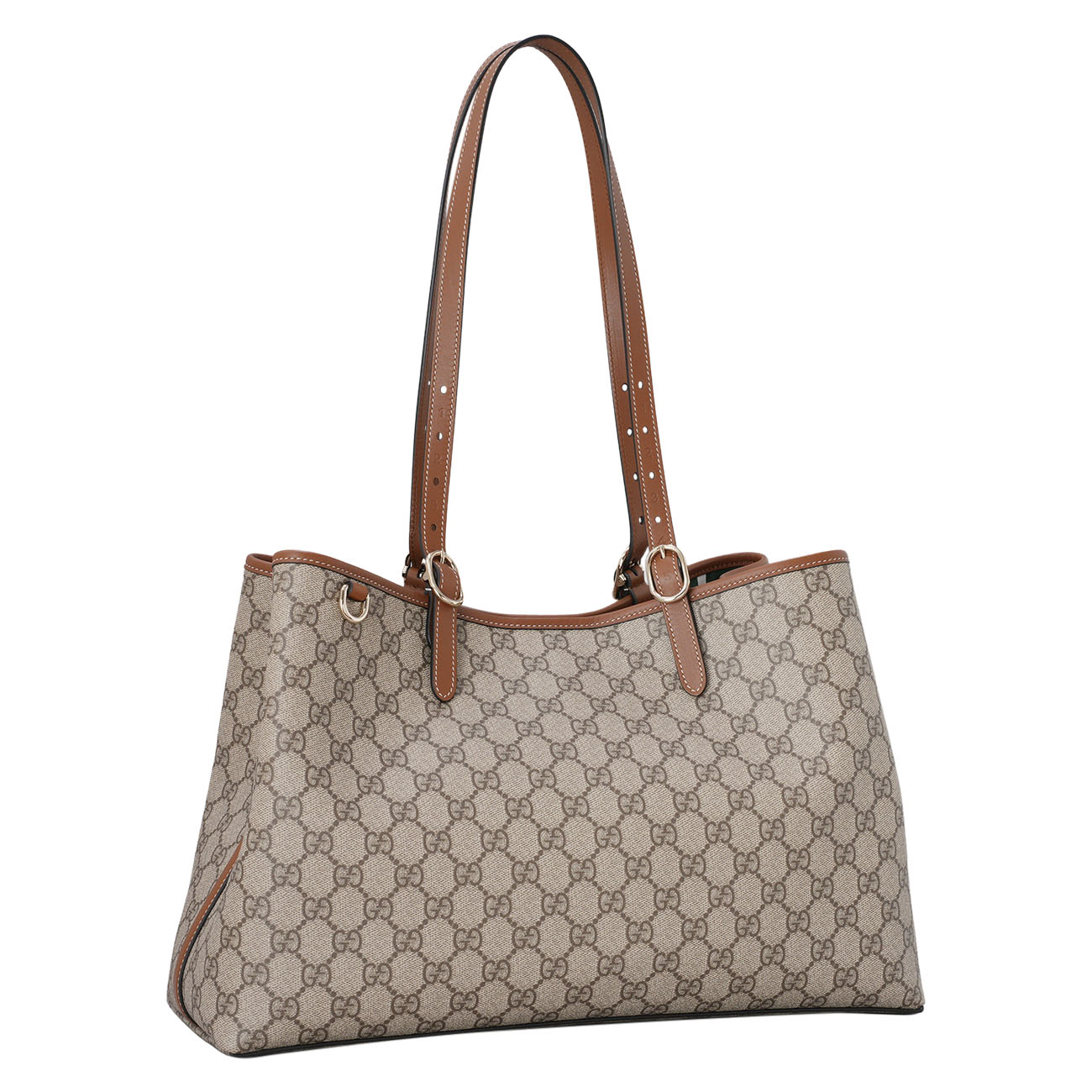 GUCCI(USED)구찌 815213 gg 엠블럼 미디엄 토트백