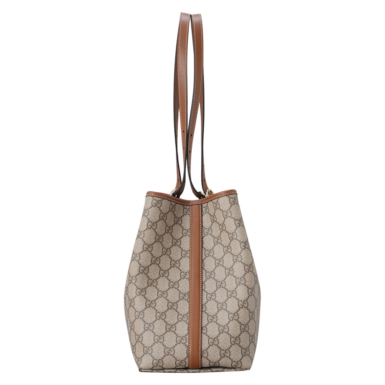 GUCCI(USED)구찌 815213 gg 엠블럼 미디엄 토트백