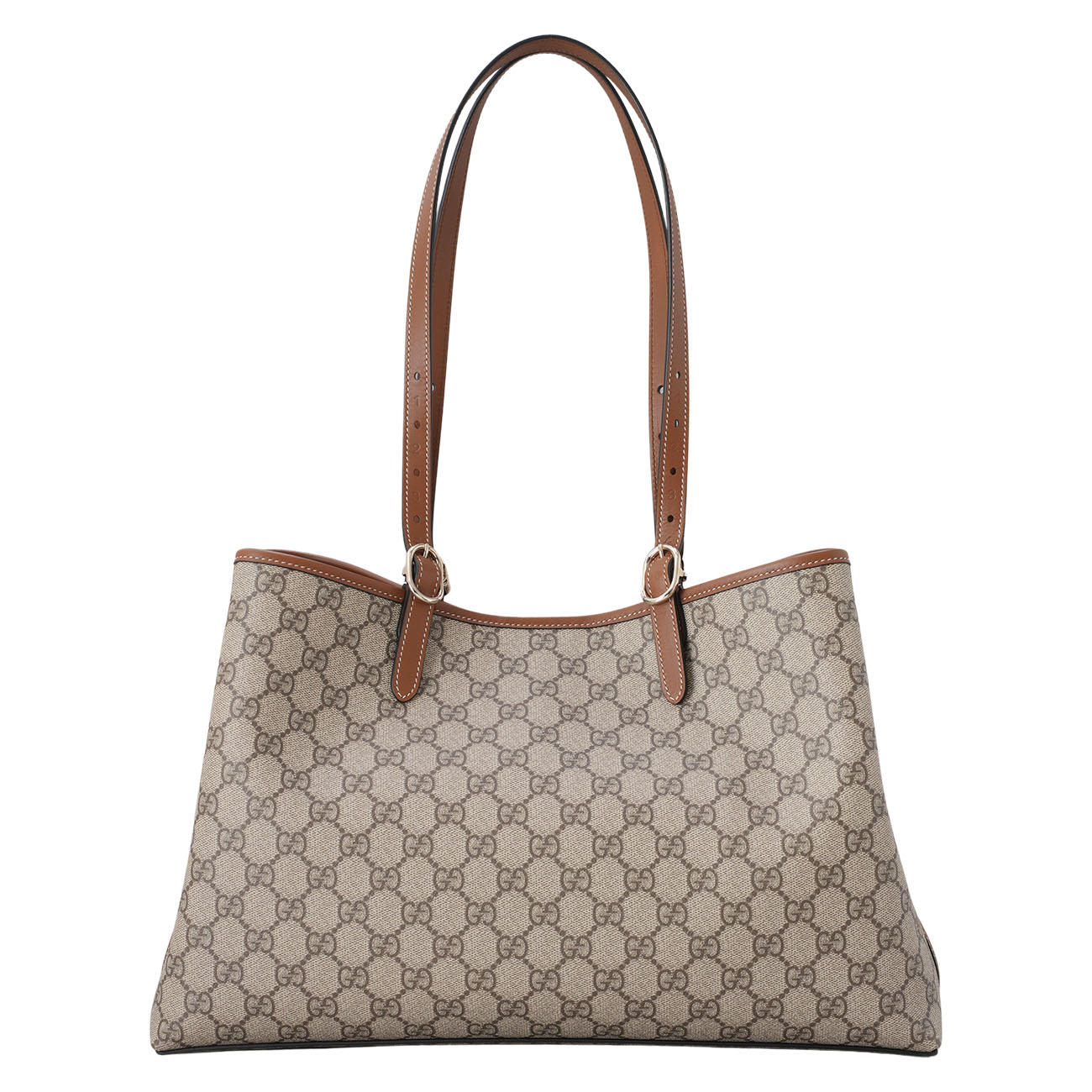 GUCCI(USED)구찌 815213 gg 엠블럼 미디엄 토트백