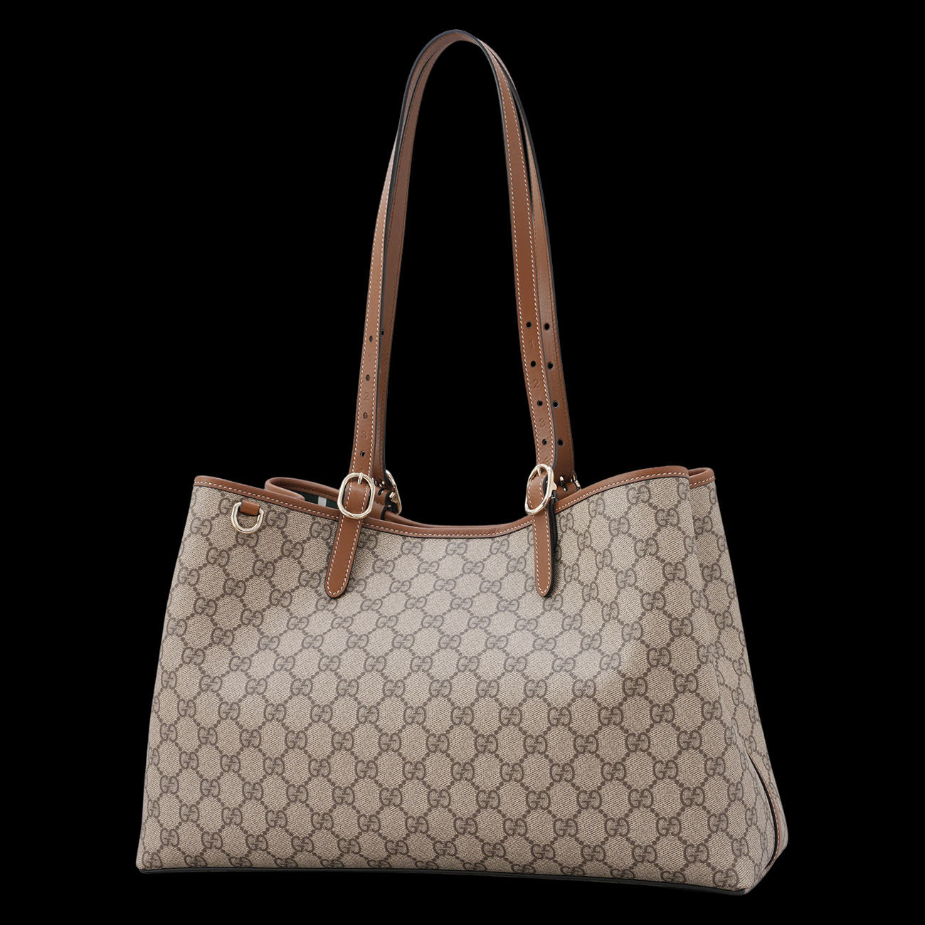 GUCCI(USED)구찌 815213 gg 엠블럼 미디엄 토트백