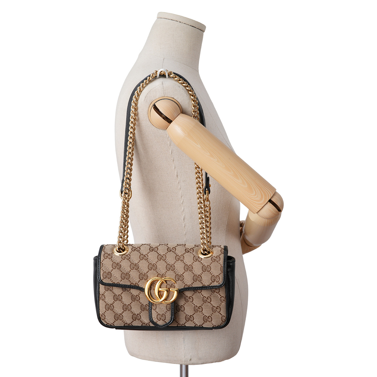 GUCCI(USED)구찌 GG마몽 자가드 숄더백