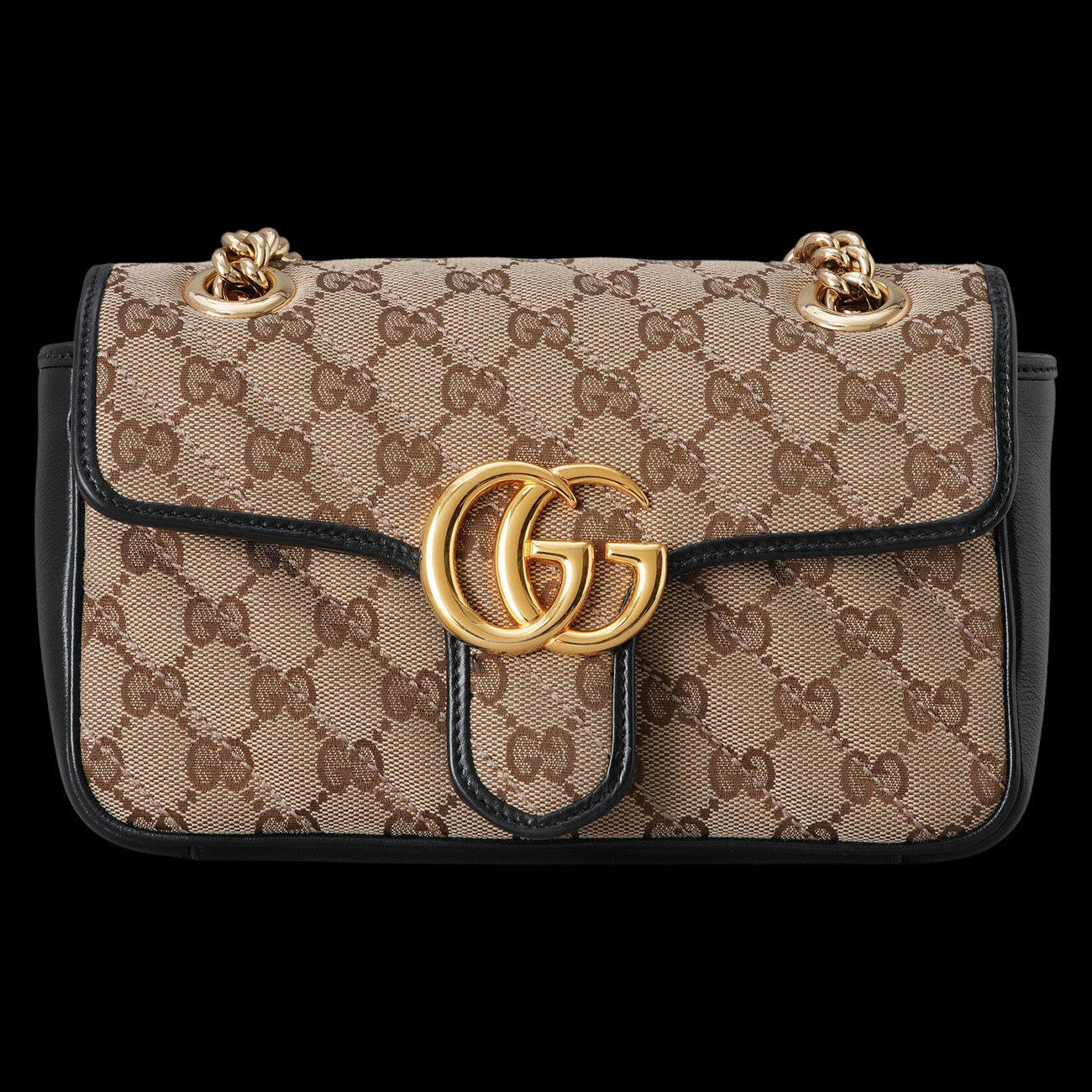 GUCCI(USED)구찌 GG마몽 자가드 숄더백