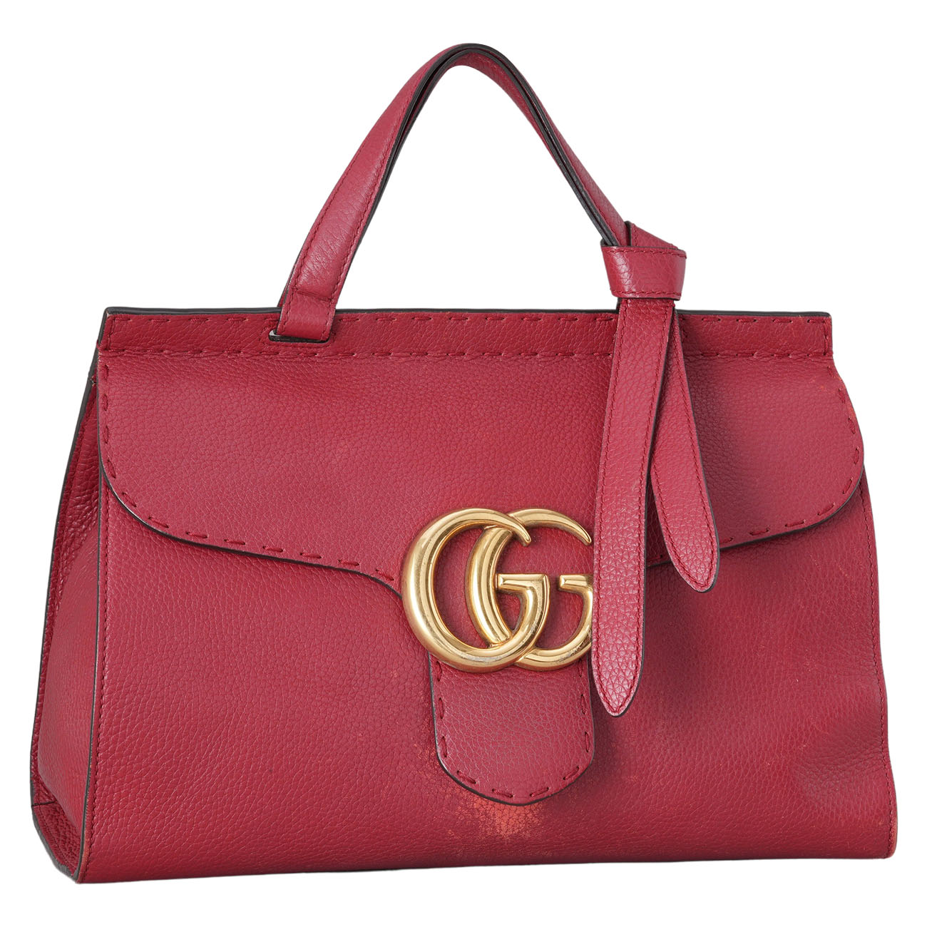 GUCCI(USED)구찌 421890 GG마몽 탑 핸들겸 숄더백