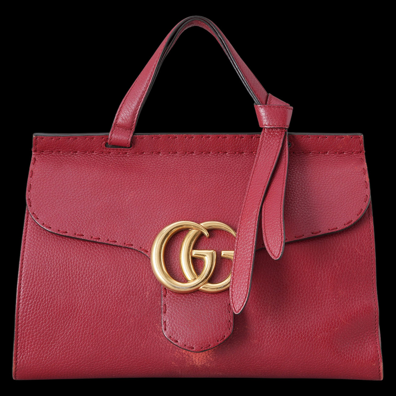 GUCCI(USED)구찌 421890 GG마몽 탑 핸들겸 숄더백