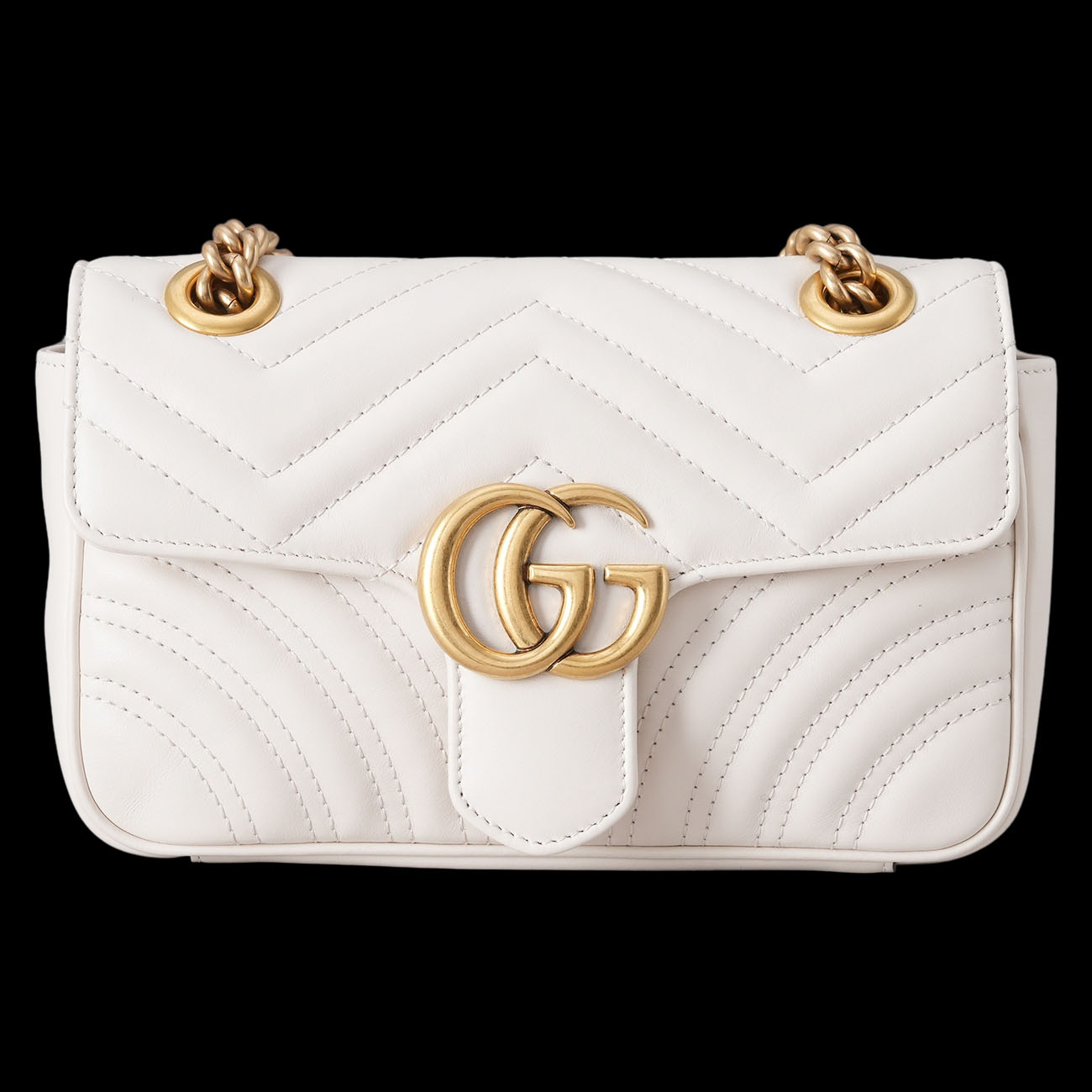 GUCCI(USED)구찌 446744 GG마몽 마틀라세 체인 숄더백