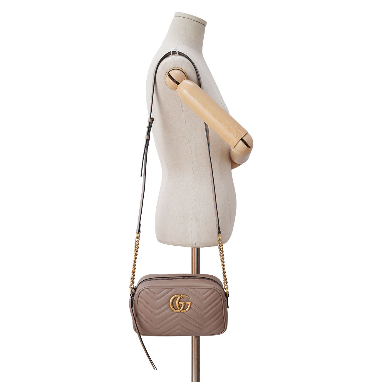 GUCCI(USED)구찌 447632 마몽 마틀라세 카메라백