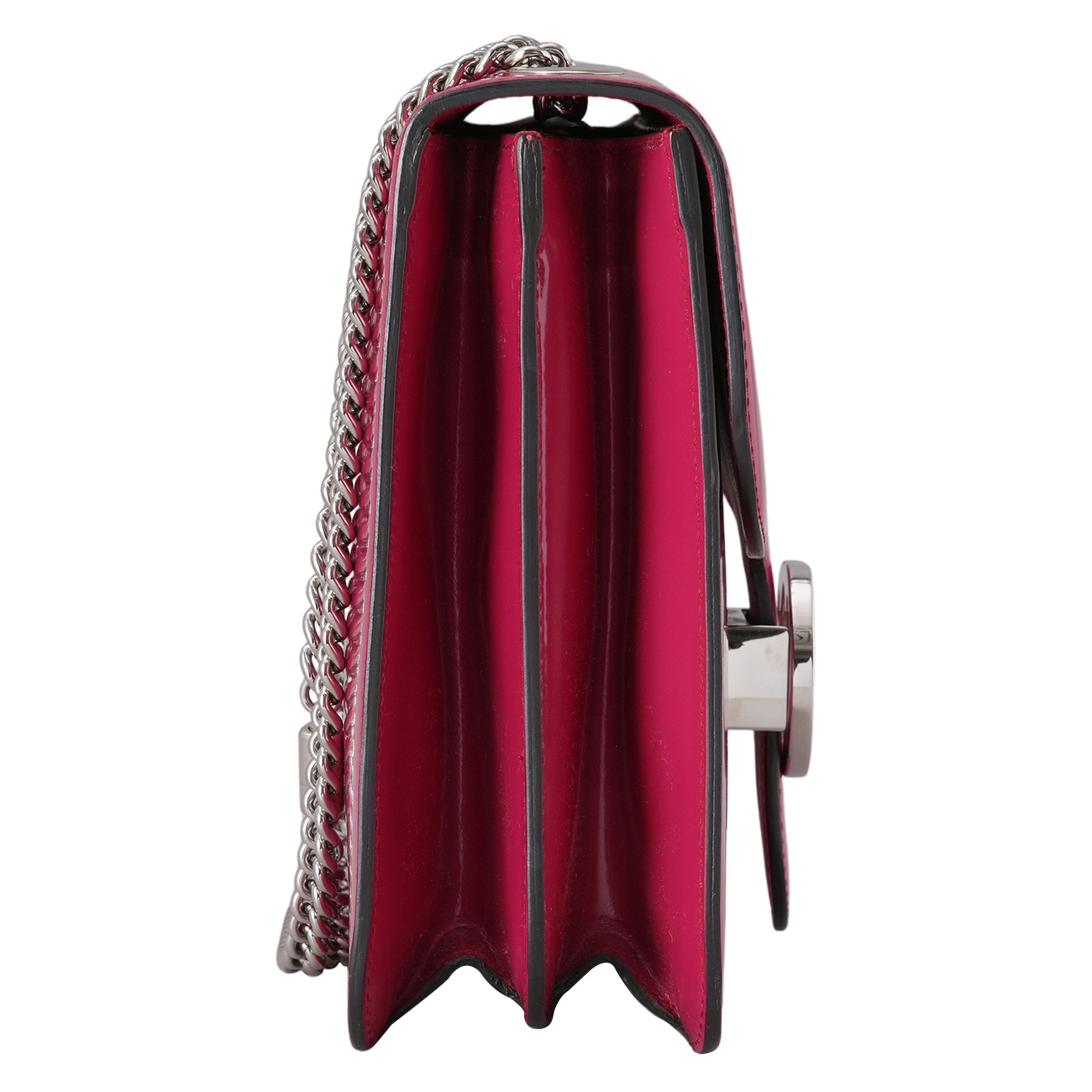 GUCCI(USED)구찌 387606 인터로킹 체인 숄더백