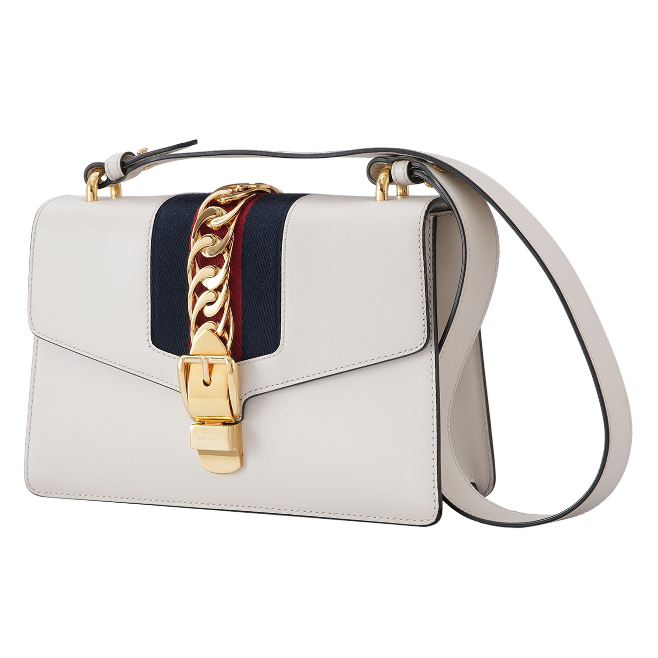 GUCCI(USED)구찌 421882 실비백 화이트