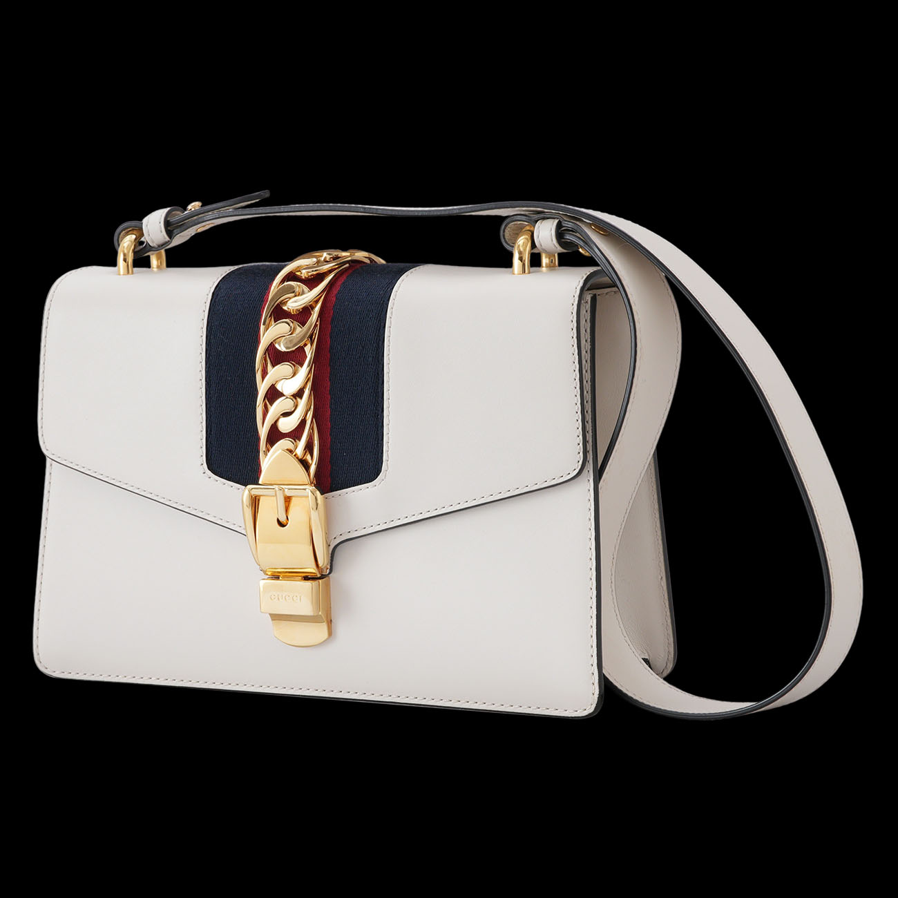 GUCCI(USED)구찌 421882 실비백 화이트