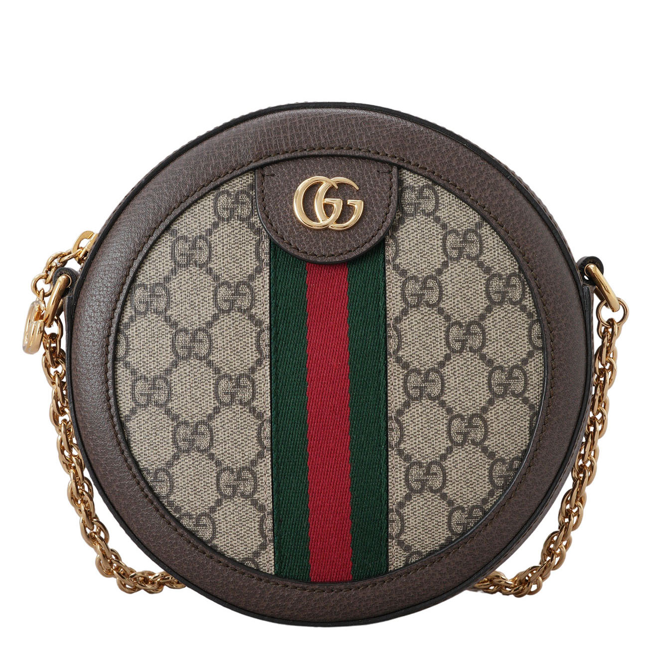 GUCCI(USED)구찌 550618 GG수프림 오피디아 라운드 체인 숄더백