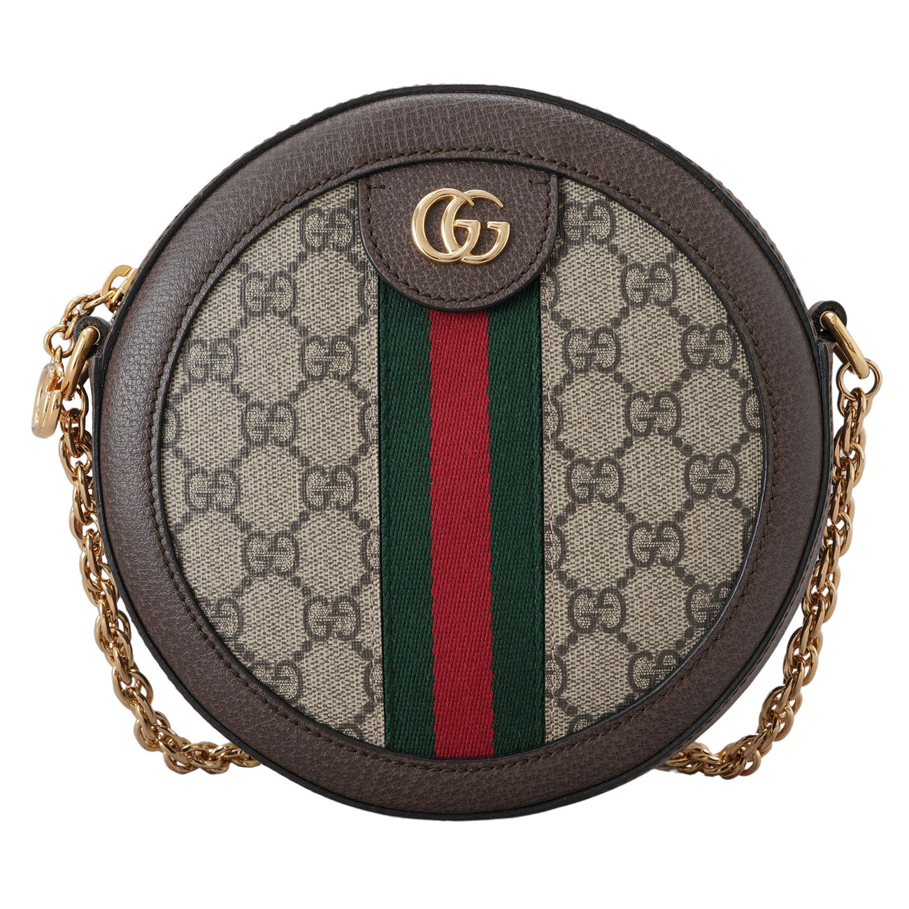 GUCCI(USED)구찌 550618 GG수프림 오피디아 라운드 체인 숄더백
