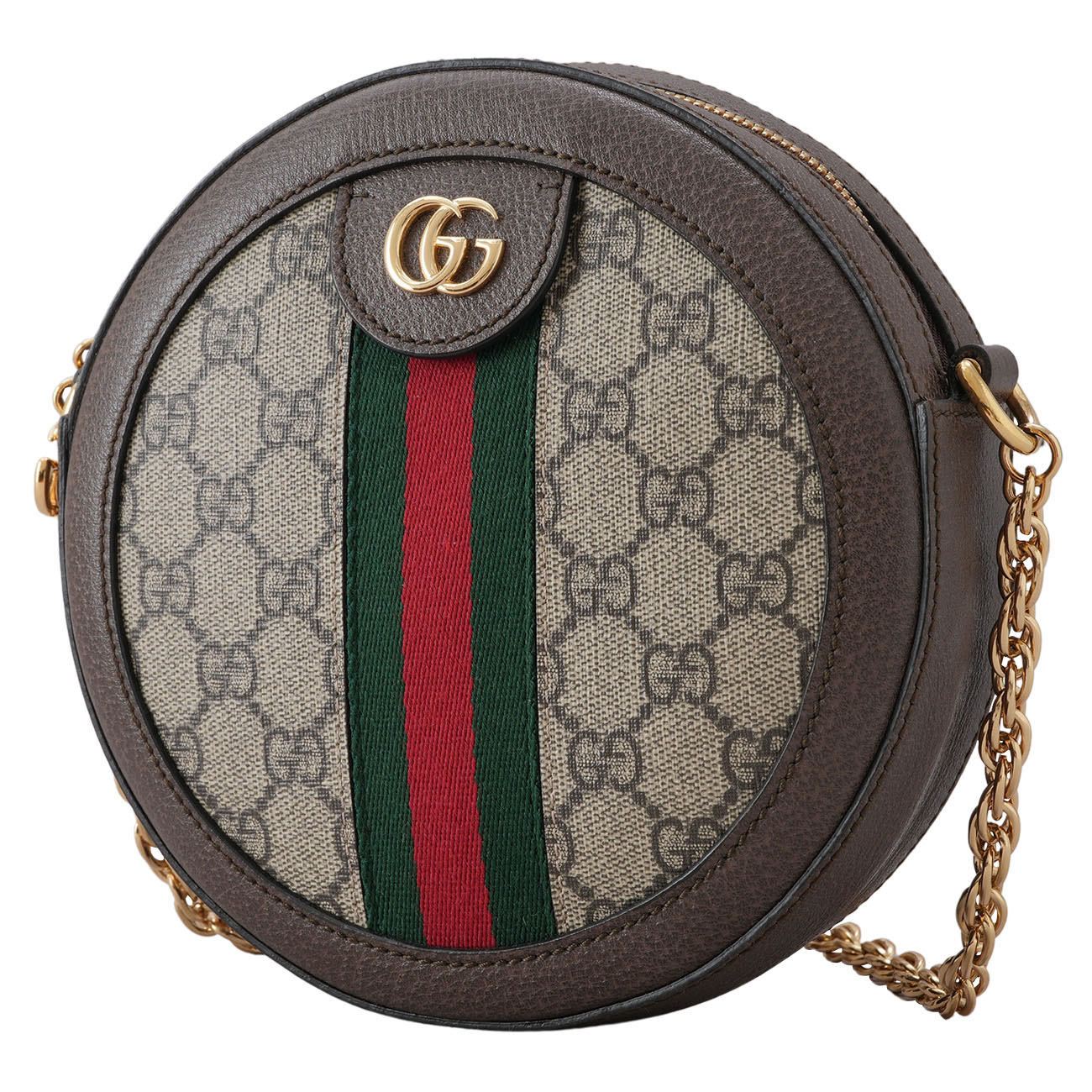 GUCCI(USED)구찌 550618 GG수프림 오피디아 라운드 체인 숄더백