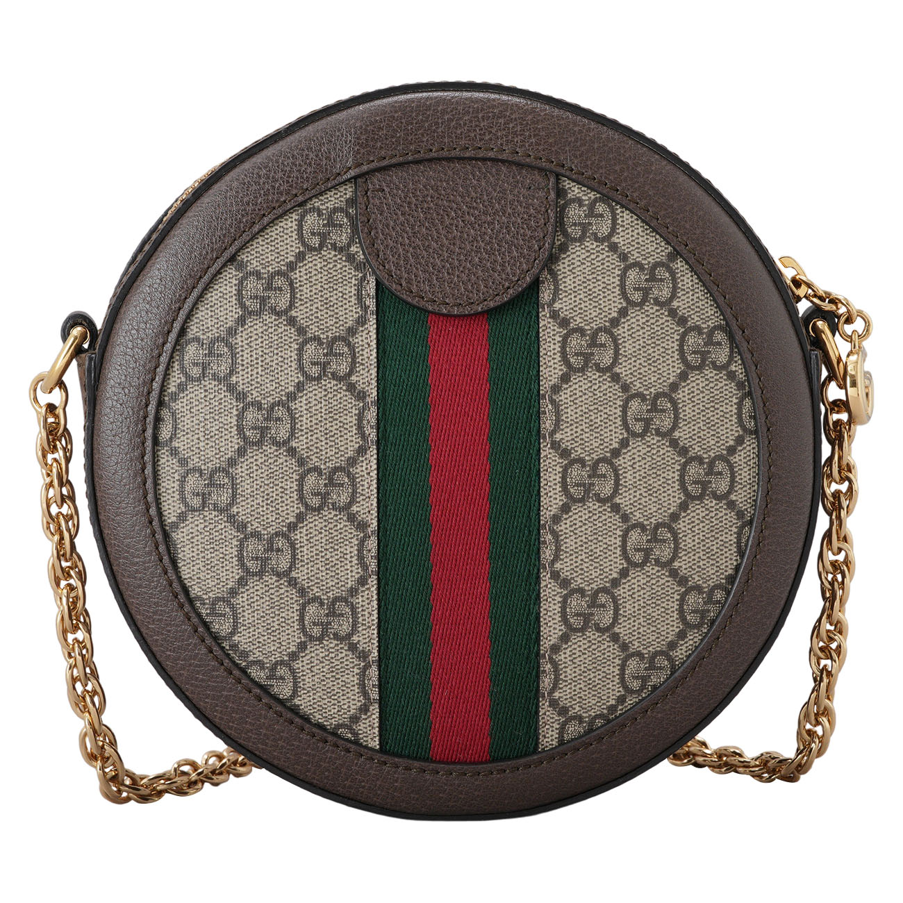 GUCCI(USED)구찌 550618 GG수프림 오피디아 라운드 체인 숄더백